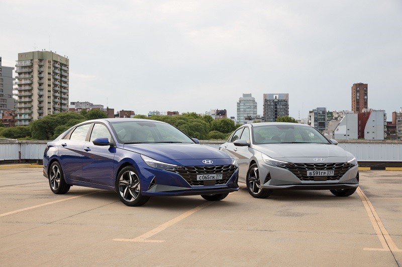 Hyundai представляет новое поколение модели Elantra для российского рынка